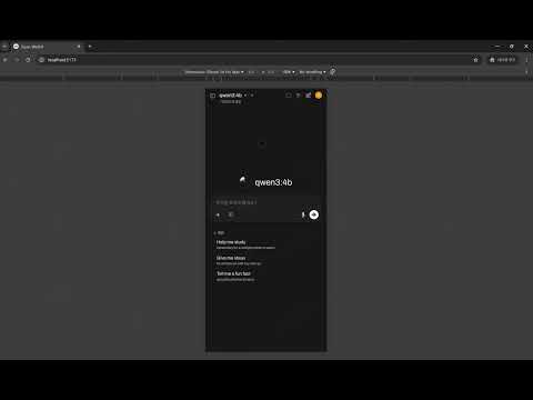 Open-webUI Resizable sidebar(on mobile)