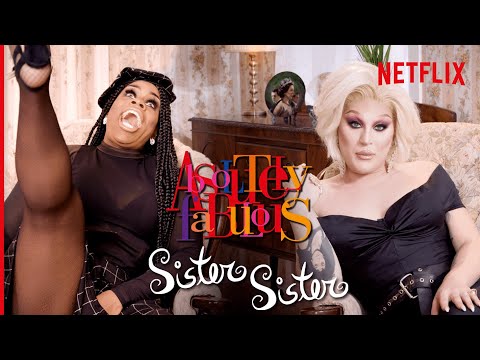 Drag Queens The Vivienne & Monét X Change React to Ab Fab & Sister, Sister | I Like to Watch UK