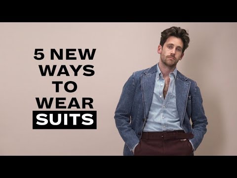 5 New Ways To Wear A Suit | Esquire: Get Dressed