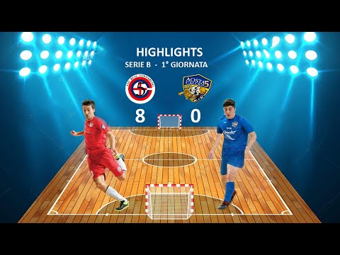 Serie B 1ªGiornata/Real Cornaredo-Aosta 8-0/FUTSAL Ultra HD