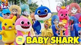 Download lagu ONDEL ONDEL DAN BADUT PINKFONG| BABY SHARK DANCE| PINGFONG DAN BABY SHARK JOGET ASIK mp3