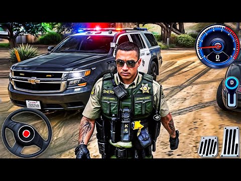 US Police Car Driving Chase Simulator - Real Multi-Storey Cars Driver 3D - Android GamePlay
