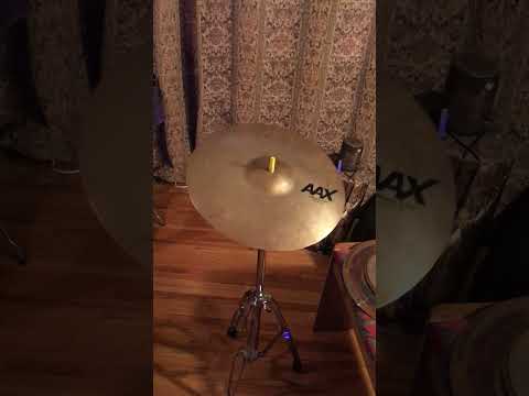 Restored Sabian 16" AAX X-Plosion Crash Cymbal 2019 - Present - Brilliant image 5