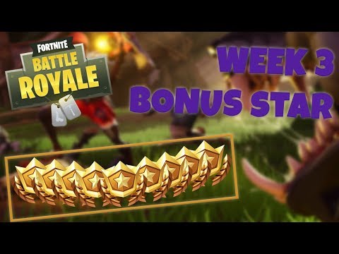 WEEK 3 BONUS STAR LOCATION – SEASON 6 | Fortnite Battle Royale