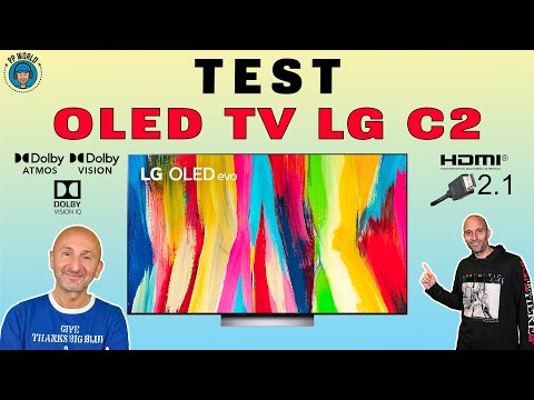 TEST : Téléviseur OLED LG C2 (vs  LG C1) Vidéo 4K Chapitrée