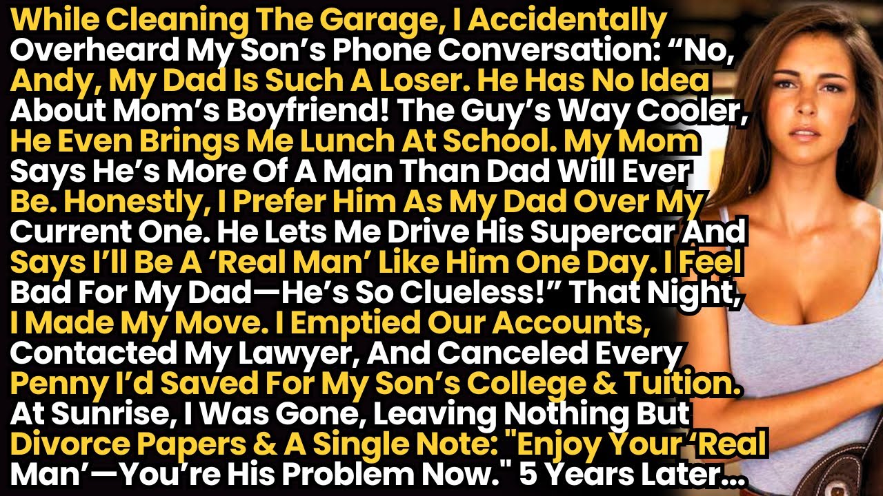 That Night, I Emptied Our Accounts, Contacted My Lawyer & Canceled My Son’s College Fund & Divorce..