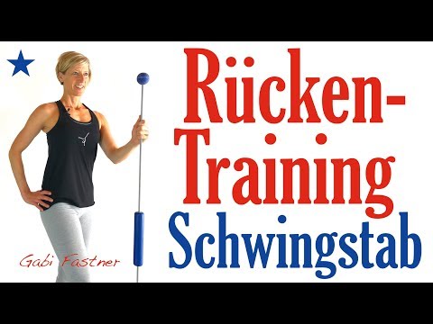 ➖26 min.Wirbelsäulengymnastik mit dem Schwingstab