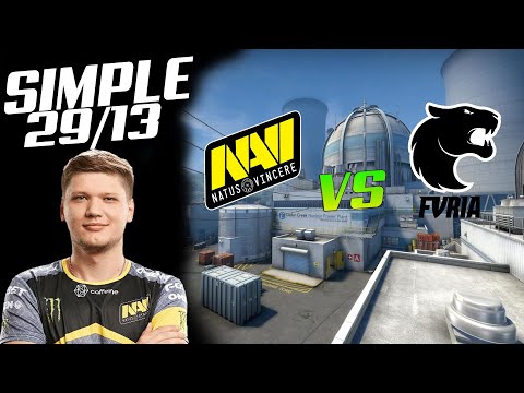 CSGO POV NAVI SIMPLE(29/13) VS FURIA NUKE IEM Katowice 2021 21.02.21!
