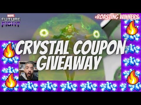CRYSTAL COUPON GIVEAWAY - DECEMBER SNEAK PEEK #1 POLARIS AND WINNERS ROASTING  | Marvel Future Fight