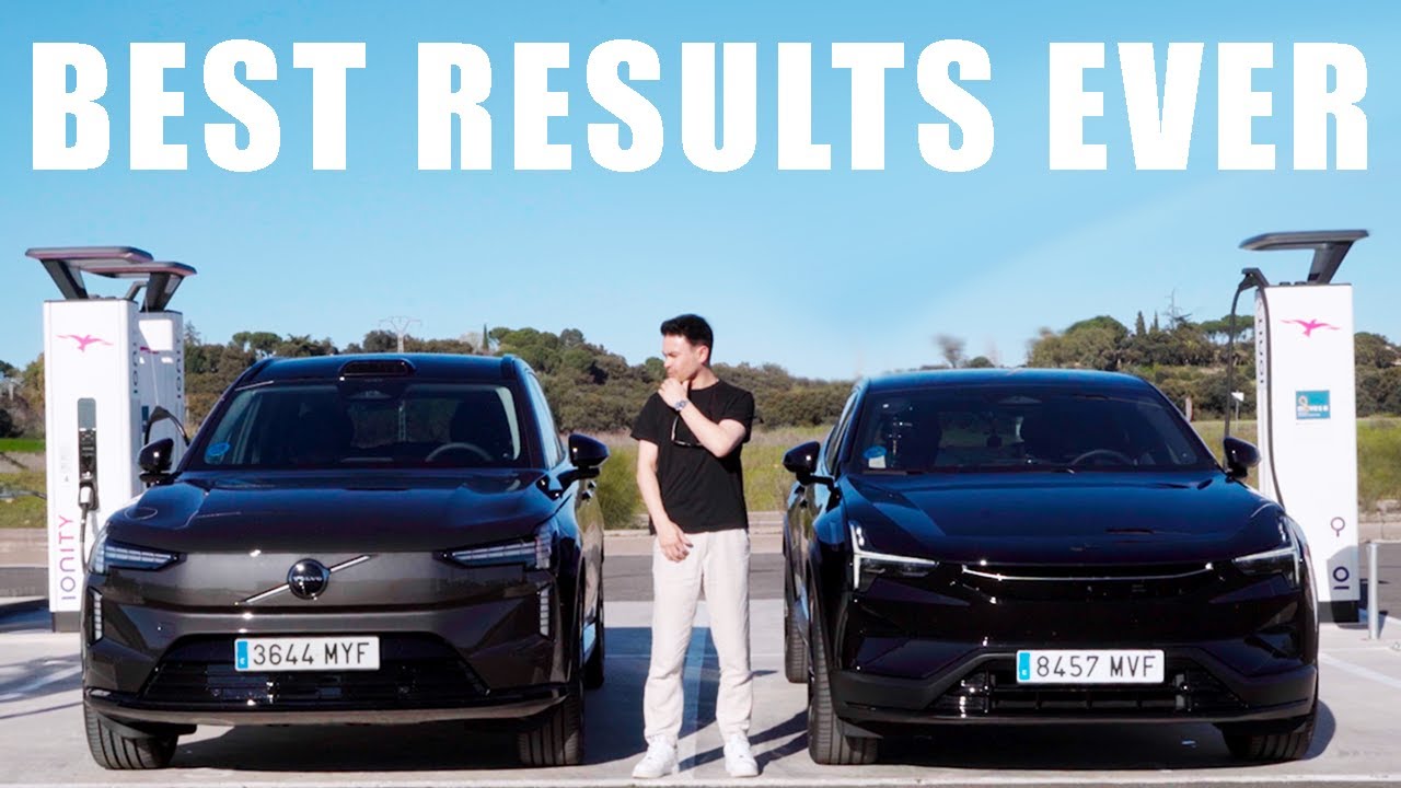 Volvo EX90 vs Polestar 3 | Range Test @120KPH (75MPH)