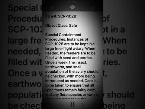 Scp 1028 Mindwarp Murmuration