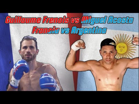 Guillaume Frenois vs Miguel Acosta. Promo de la pelea. Información