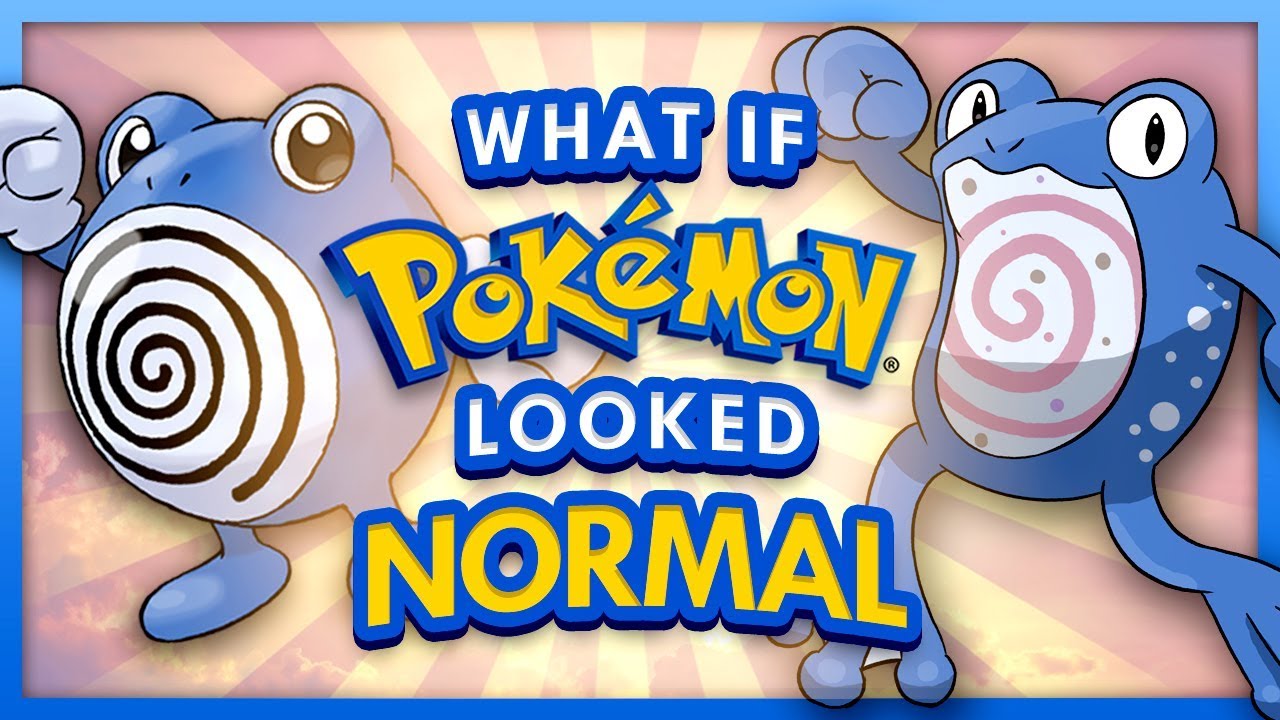 <h1 class=title>What If Pokemon Looked Normal?</h1>