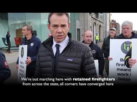 Firefighters' dedication deserves to be recognised – John Brady TD