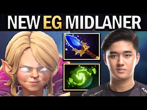NEW EG MIDLANER ABED INVOKER - IMBA - DOTA 2 GAMEPLAY