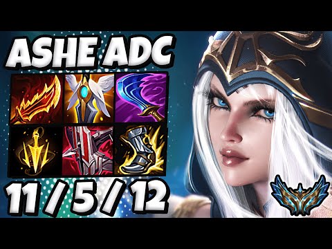 Ashe vs Lucian [ ADC ] Patch 12.10 Korea Challenger ✅