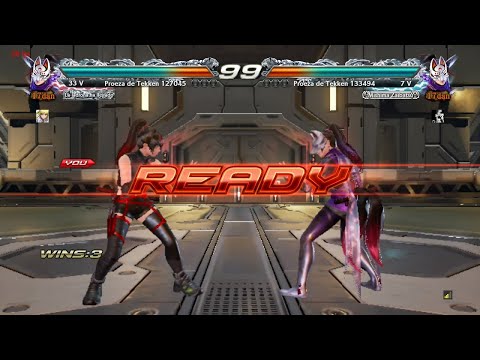 L7 106_7  kunimitsu (Anakin x24) vs (Rage) Kunimitsu 1 Raund - Tekken 7 Online sin Grafica
