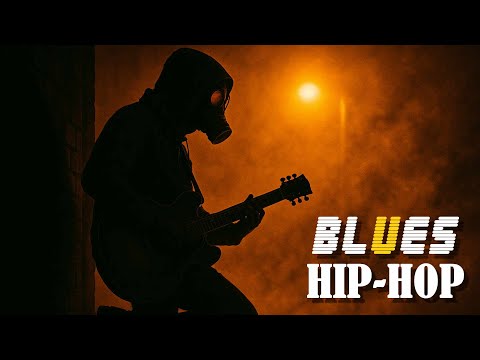 Urban Blues hip hop –Rainy Groove – Blues Guitar & Lo-Fi Sax Chill #blueshiphop