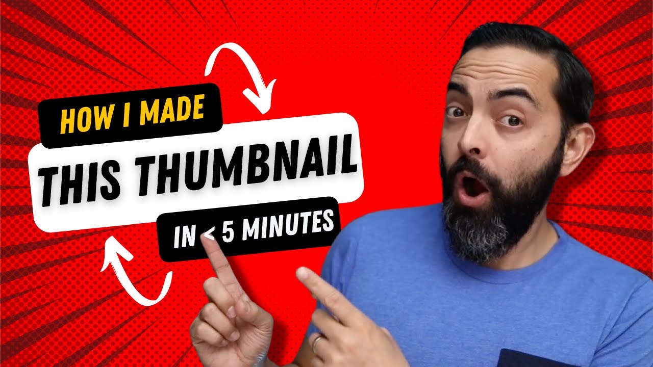 The Quickest YouTube Thumbnail Tutorial (NOT PHOTOSHOP)