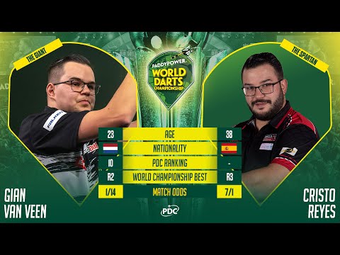 2026 World Darts Championship | Round 1 | Gian van Veen vs Cristo Reyes
