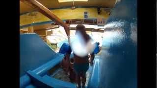 preview picture of video 'Fun Day in Pirates Water Park, Aquapulco, Bad Schallerbach, Austria in May 2012'