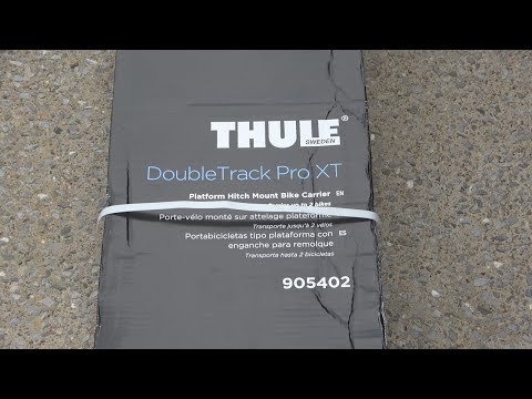 Thule DoubleTrack Pro XT 2 (Model #905402) Hitch Bike Rack - Assembly Instructions