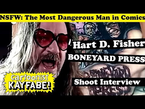 NSFW: "Real violence is goddamn ugly!" Hart D Fisher, publisher of Boneyard Press - Shoot Interview