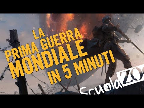 Peanut #7 World War I in 5 MINUTES #ScuolaZoo