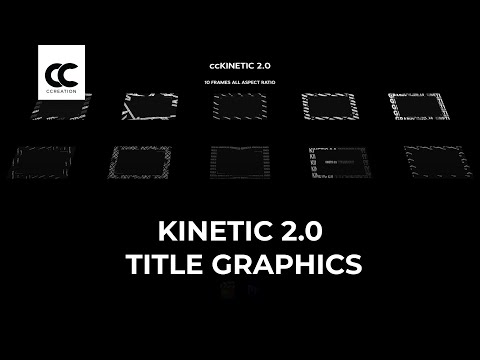 Kinetic Titles 2.0 for Final Cut Pro and Premiere Pro