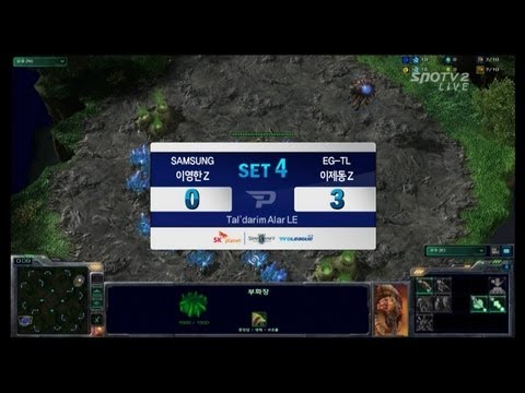 SPL [12.18]  Shine(Samsung) vs JD(EGTL) 4SET / Taldarim Altar - Starcraft 2
