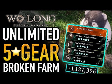 DO THIS NOW! New Unlimited 5⭐& Grace Loot Cave Farm + BOWS! Wo Long Fallen Dynasty FAST XP NG+ ウォーロン