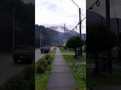 Por las calles de puerto cisnes #soydecarahue #patagoniachilena #carreteraaustral #aysén