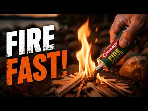 Quickly Start a Fire with Coghlan's Fire Paste!