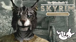 #1【PS4版SKYRIM AE生配信】三代目ネコチャン、爆誕【サバイバルモード】