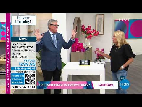 HSN | Coin Collector Celebration 07.16.2023 - 01 AM