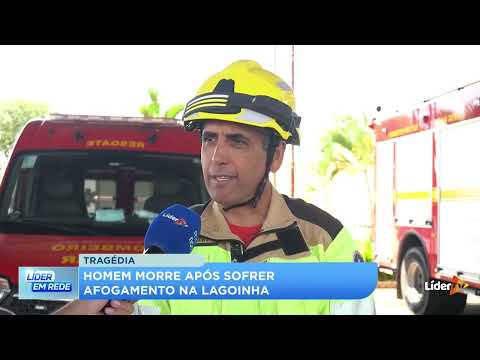 Homem morre após afogamento na Lagoinha