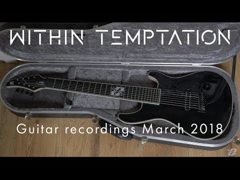 Guitar recordings for Within Temptation's 'Resist' - Behind the Scenes
