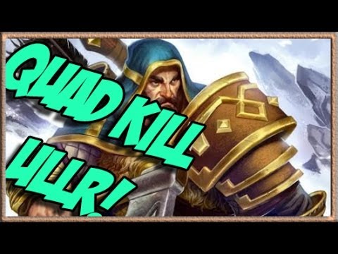SMITE! Ullr the Quad Killr! (SMITE: Arena Gameplay)