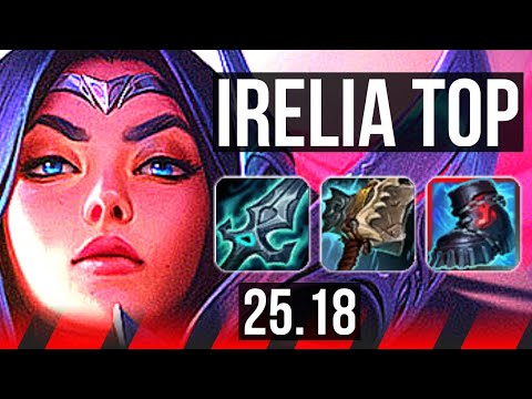 IRELIA vs TEEMO (TOP) | KR Master | 25.18