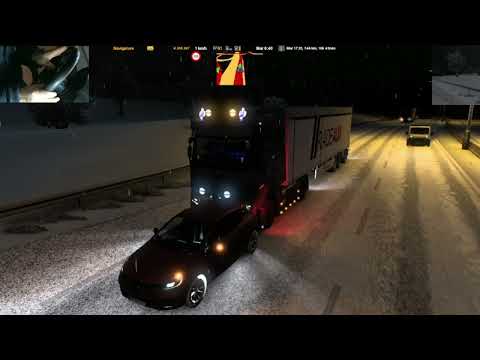 ETS2 Mods  Frosty Winter Weather Mod