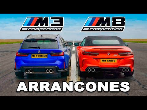 BMW M3 Touring vs BMW M8: ARRANCONES