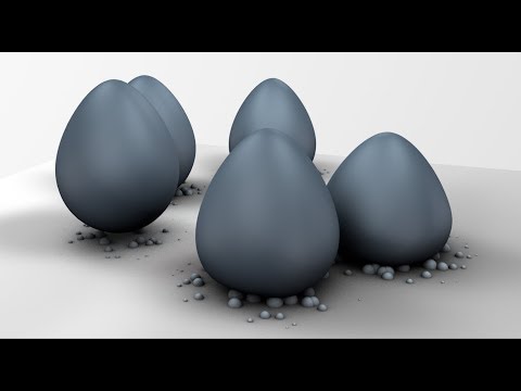 Particles On Collision Animation Making In Cinema 4d Tutorial