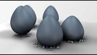 Particles on Collision Animation making in Cinema 4D Tutorial
