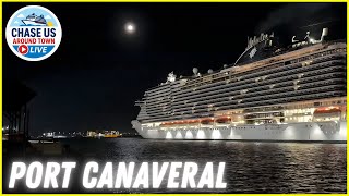 Early Morning at Port Canaveral for Cruise Ship Arrivals! (Jan 2, 2026)