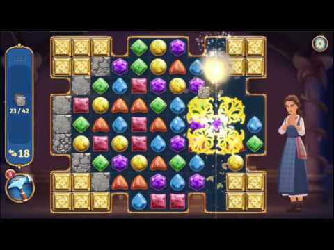 Beauty and the Beast Perfect Match Level 253 - NO BOOSTERS 👸👸👸