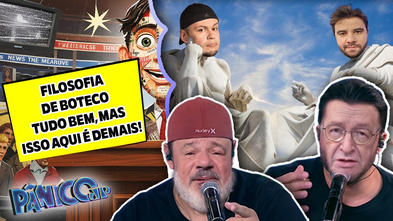 DEPOIS DE SÓCRATES E PLATÃO, PÂNICO SÓ TEM DIREITO A OLAVO DE CARVALHO E CORTELLA?!