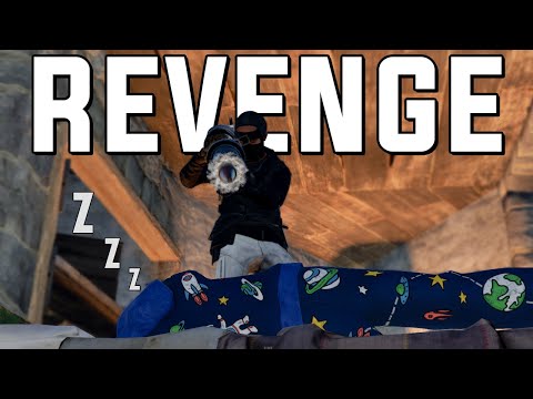 The Most SATISFYING REVENGE on an OFFLINE RAIDING Group - Rust (Movie)