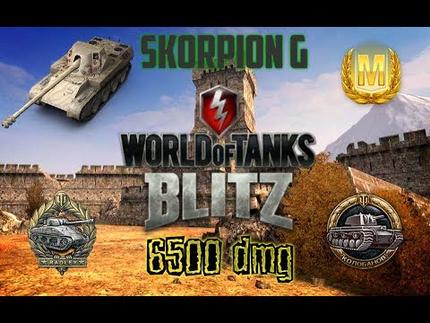 Scorpion G - 6500 DMG Mastery - World of Tanks Blitz
