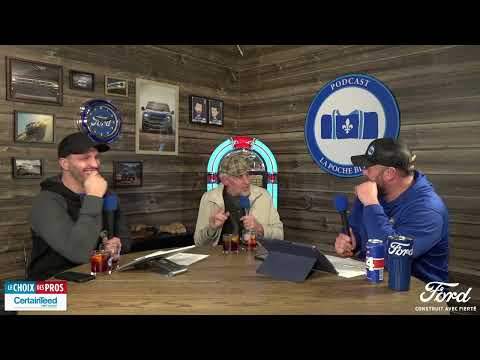 Rogatien à La Poche Bleue pour rendre visite à Max et Guillaume! C'est complètement hilarant!