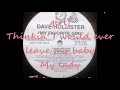Dave Hollister - My Favorite Girl Lyrics 1998